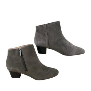 Alfani Gray Ankle Boots 👢 with Side Zipper